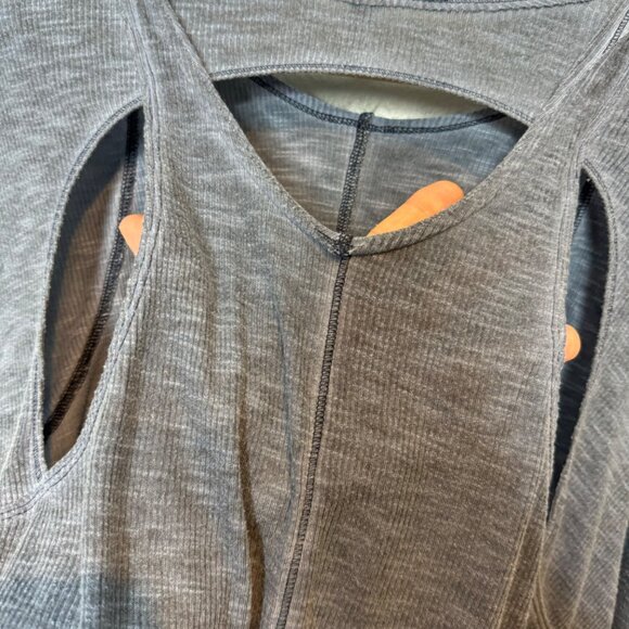 FREE PEOPLE MOVEMENT lay up tee in blue size S - Picture 9 of 9